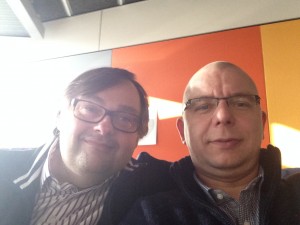 Axel P. Sommerfeld mit Mike